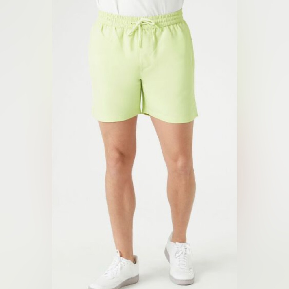 Forever 21 ⚡️NWT⚡️Men’s Drawstring Swim Trunks Shorts 2XL